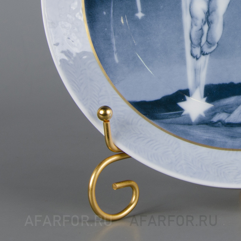 Декоративная тарелка «Рождество 1912» Rosenthal Германия