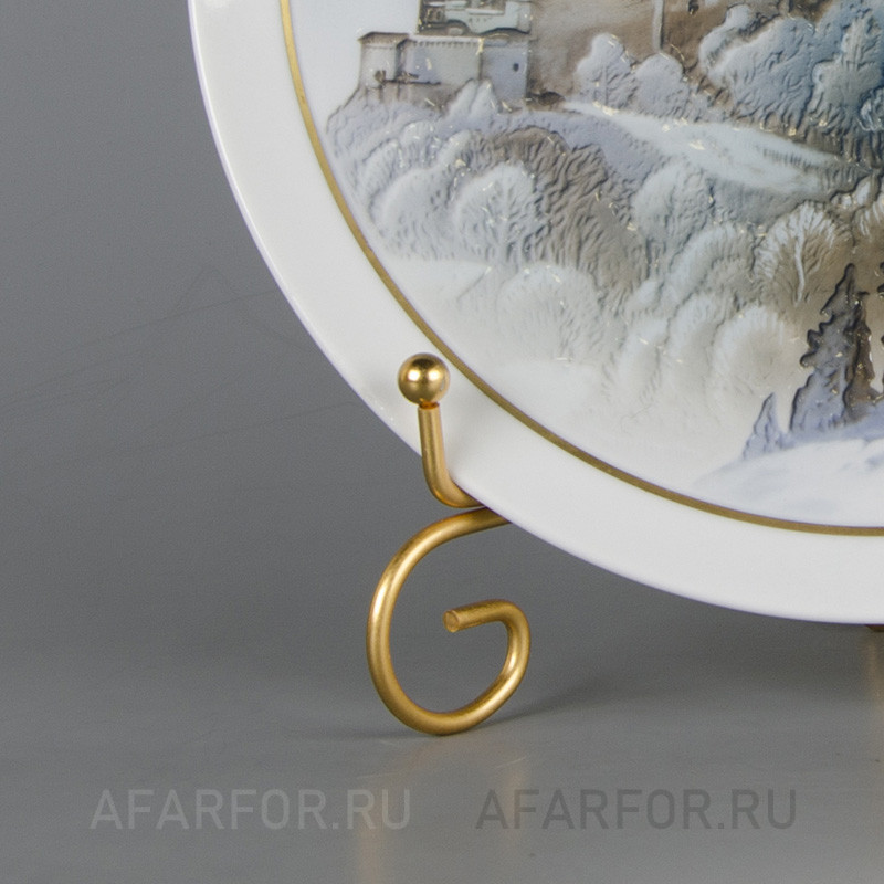 Декоративная тарелка «Рождество 1938» Rosenthal Германия
