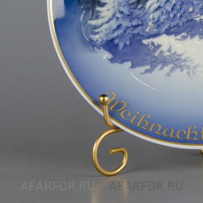 Декоративная тарелка "Рождество 1950" Rosenthal Германия
