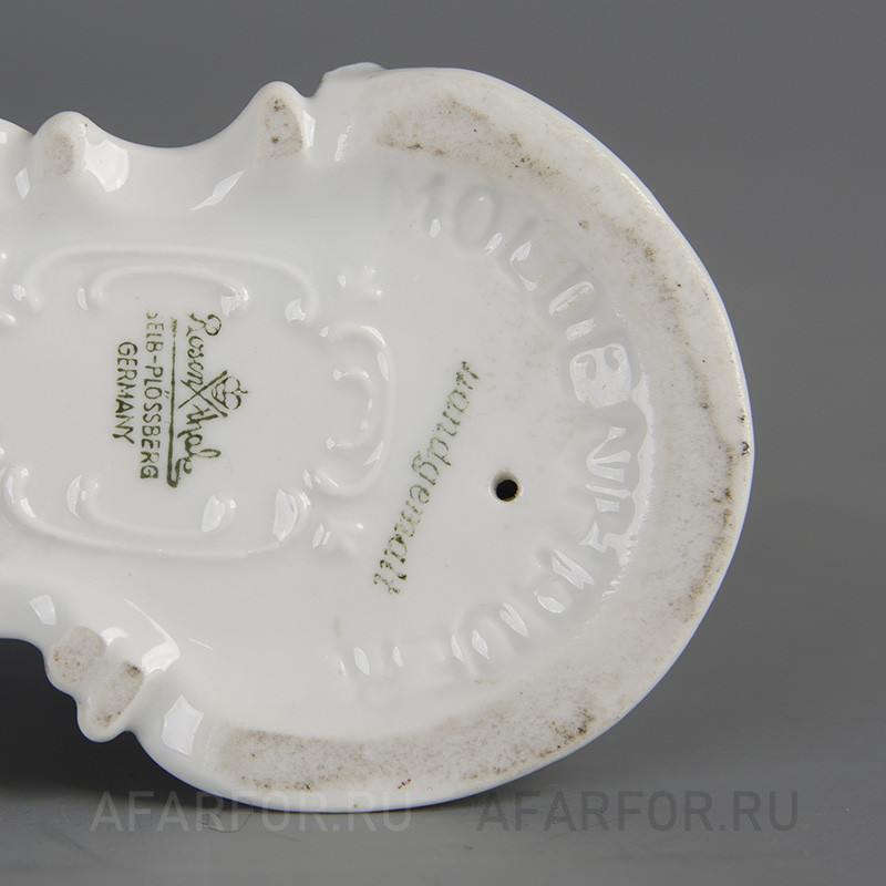 Фарфоровая статуэтка "Такса" Rosenthal Германия