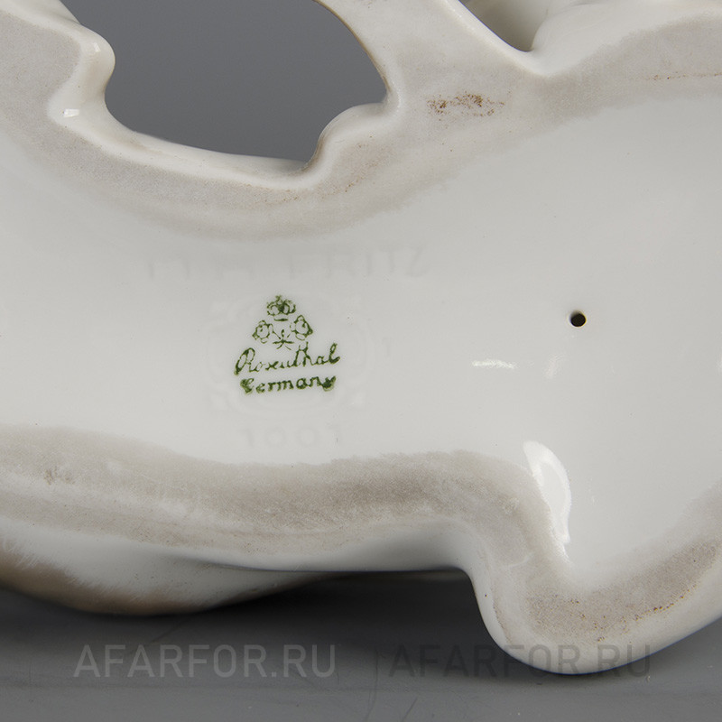 Фарфоровая статуэтка "Охотничья собака" Rosenthal Германия