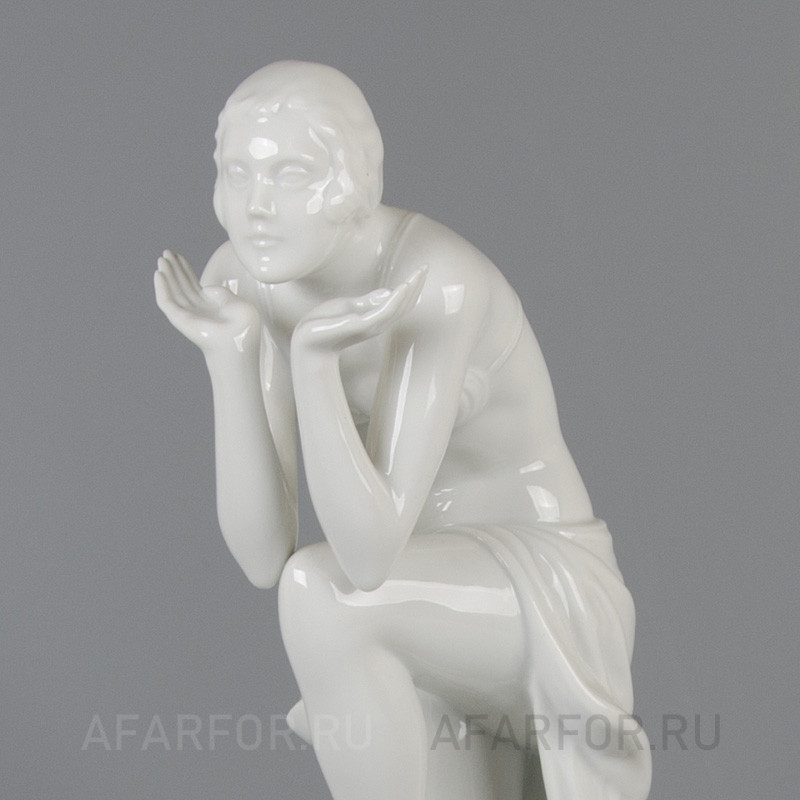 Фарфоровая статуэтка "Ожидание" Rosenthal Германия