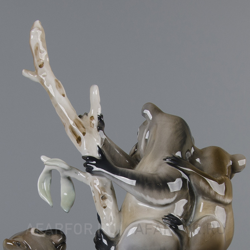 Фарфоровая статуэтка «Коалы на дереве» Rosenthal Германия
