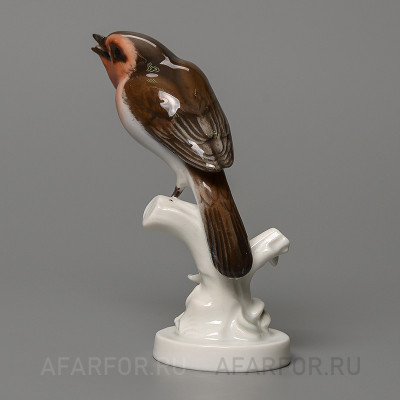 Фарфоровая статуэтка «Птичка малиновка» Rosenthal Германия (фото №22309)