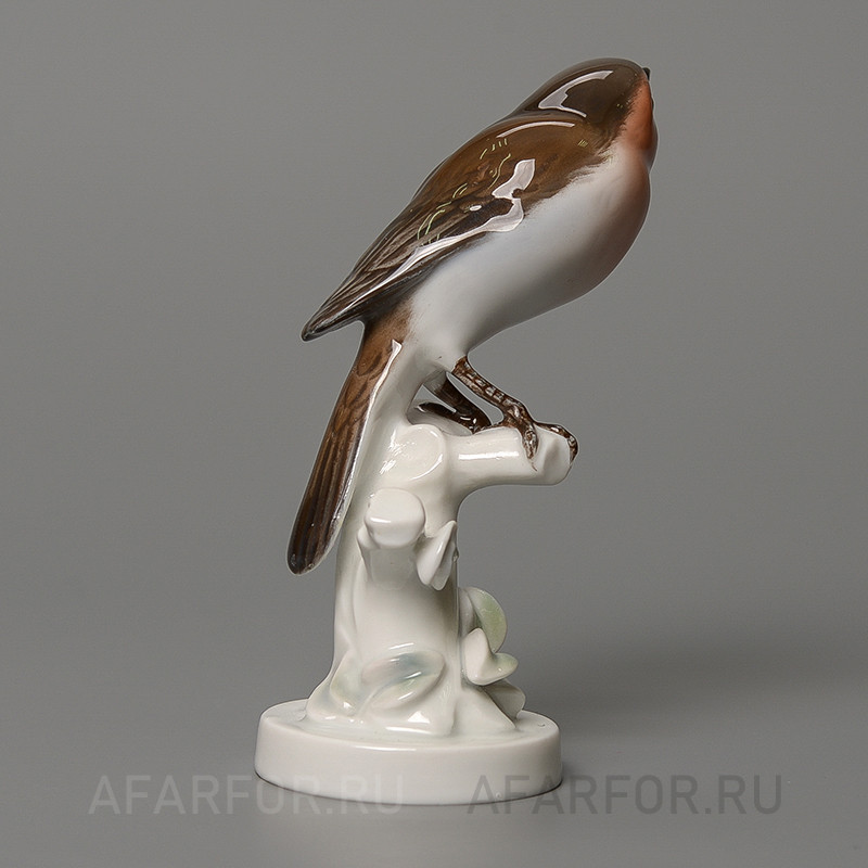 Фарфоровая статуэтка «Птичка малиновка» Rosenthal Германия