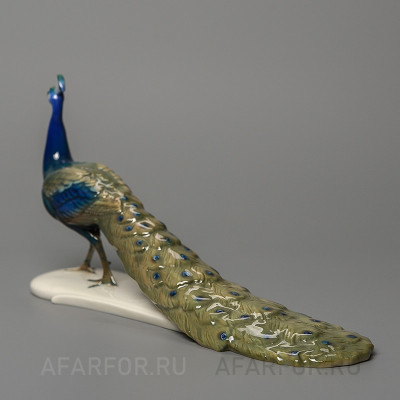 Фарфоровая статуэтка "Павлин" Rosenthal Германия (арт. 2106-3, фото №22365)