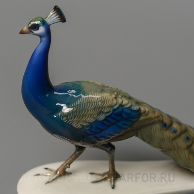 Фарфоровая статуэтка "Павлин" Rosenthal Германия (арт. 2106-3, фото №22367)