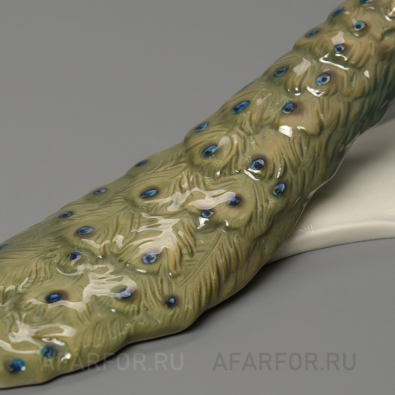 Фарфоровая статуэтка «Павлин» Rosenthal Германия