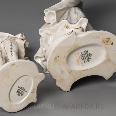 Фарфоровые статуэтки "Дама и Кавалер" Rosenthal Германия (арт. 332-3, фото №22672)