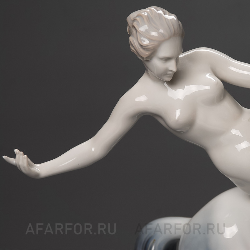 Фарфоровая статуэтка "Всадница" Rosenthal Германия