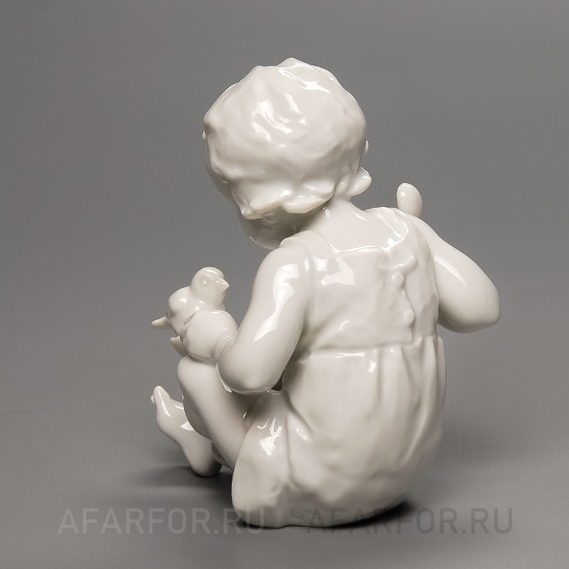 Фарфоровая статуэтка "Трапеза с птичкой" Rosenthal Германия