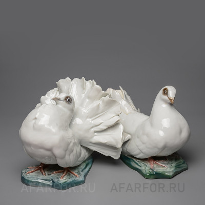 Фарфоровые статуэтки "Два голубя" Rosenthal Германия (фото №24248)