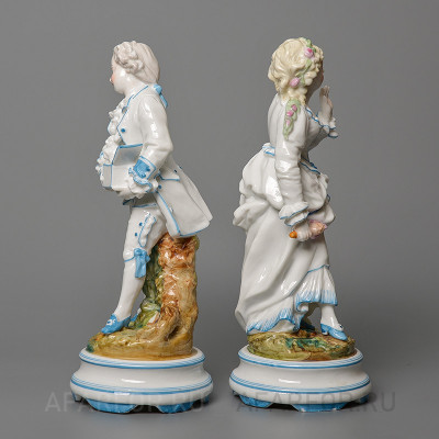Фарфоровая статуэтка "Подарки" Meissen Германия (фото №24684)