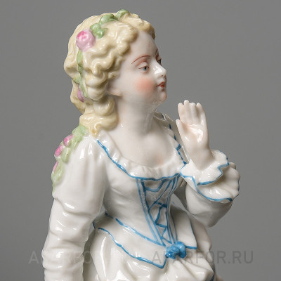 Фарфоровая статуэтка "Подарки" Meissen Германия (фото №24688)