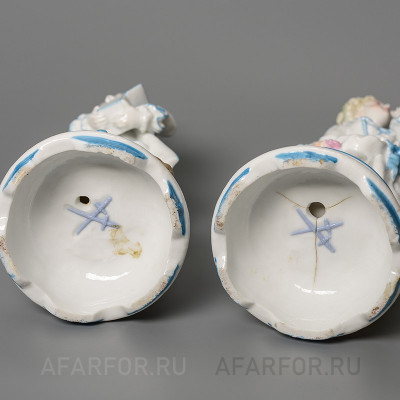 Фарфоровая статуэтка "Подарки" Meissen Германия (фото №24690)