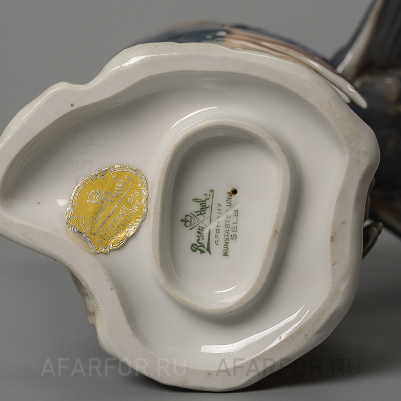 Фарфоровая статуэтка «Глухарь» Rosenthal Германия