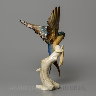 Фарфоровая статуэтка «Ласточка" Hutschenreuther Германия (арт. 2171-3, фото №25148)