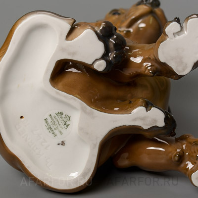 Фарфоровая статуэтка "Щенок таксы" Rosenthal Германия (арт. 2175-3, фото №25187)
