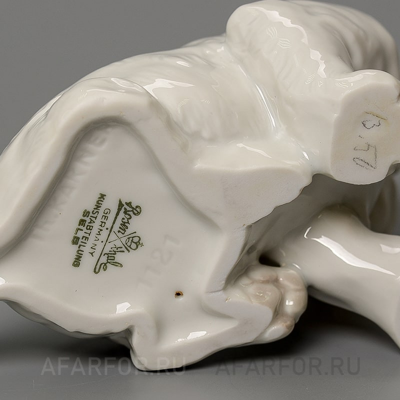 Фарфоровая статуэтка «Щенок лабрадора» Rosenthal Германия