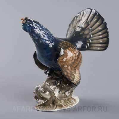 Коллекционная статуэтка из фарфора «Глухарь» Rosenthal Германия (арт. 1701-3).