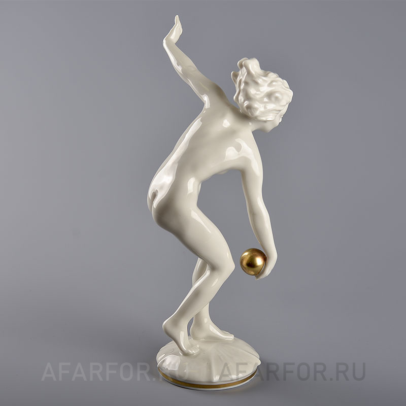 Фарфоровая статуэтка «Девушка с шаром» Hutschenreuther Германия