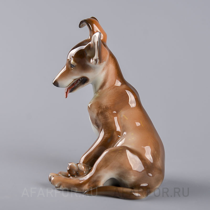 Фарфоровая статуэтка «Щенок Овчарки» Rosenthal Германия