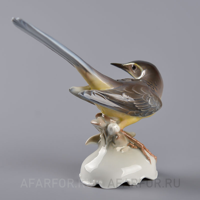 Фарфоровая статуэтка «Трясогузка» Rosenthal Германия