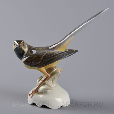 Фарфоровая статуэтка "Трясогузка" Rosenthal Германия