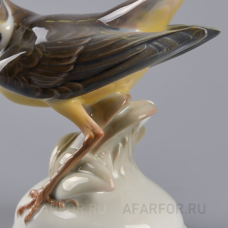 Фарфоровая статуэтка «Трясогузка» Rosenthal Германия