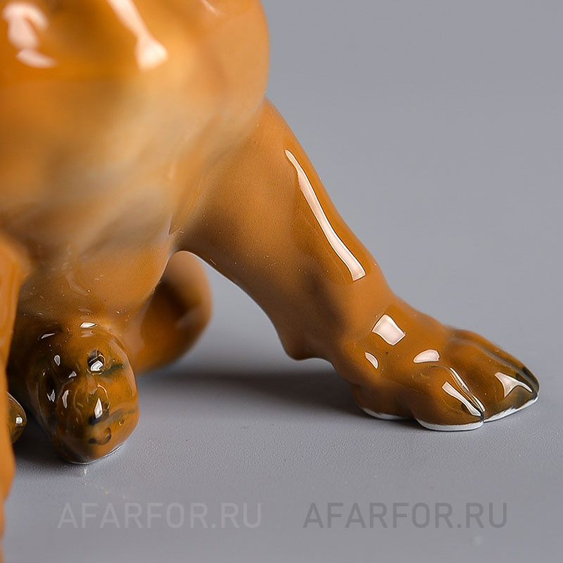 Фарфоровая статуэтка «Щенок Боксёра» Rosenthal Германия