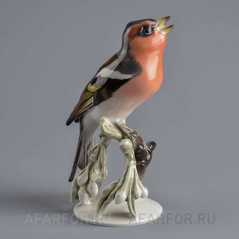 Фарфоровая статуэтка «Зяблик» Rosenthal Германия