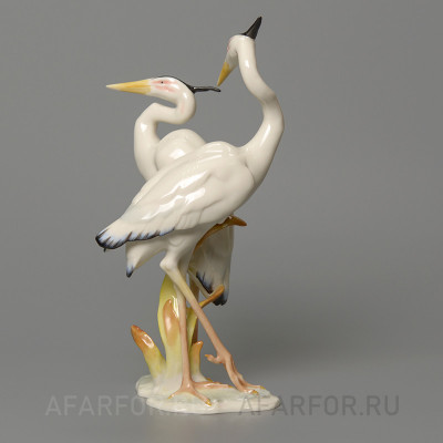 Фарфоровая статуэтка "Две цапли" Hutschenreuther Германия (арт. 2201-3, фото №26568)