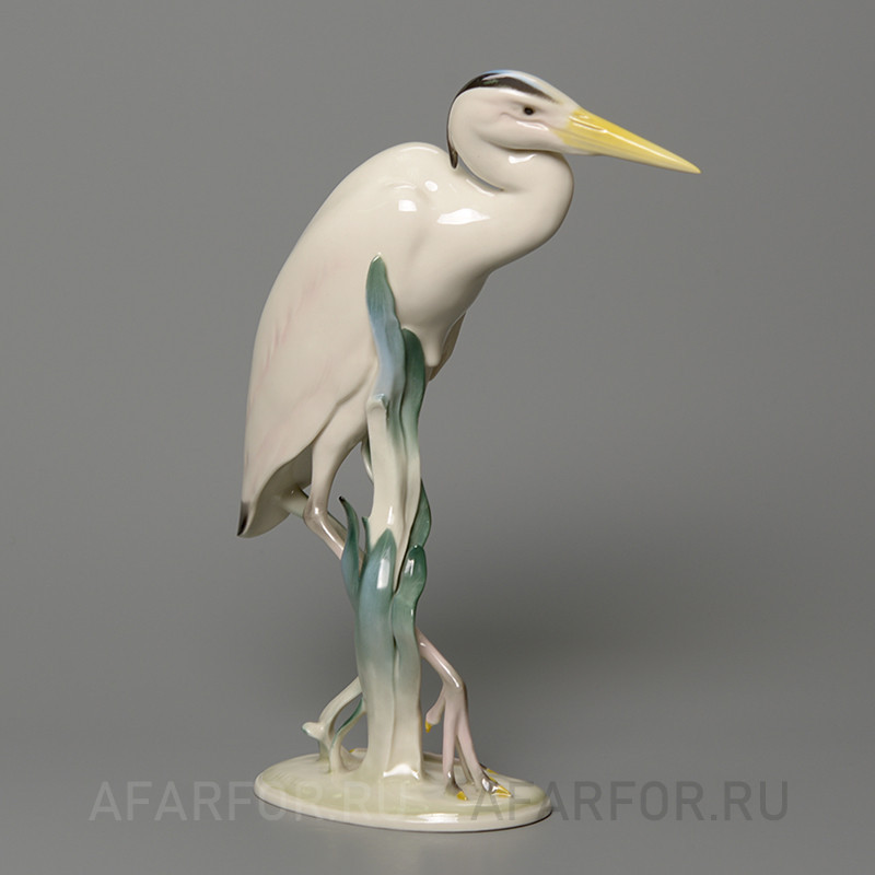 Фарфоровая статуэтка «Цапля» Hutschenreuther Германия