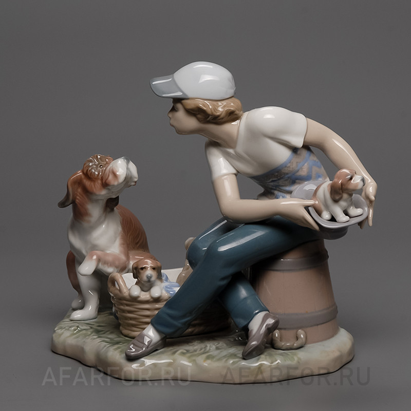 Фарфоровая статуэтка "Этот мой" Lladro Испания