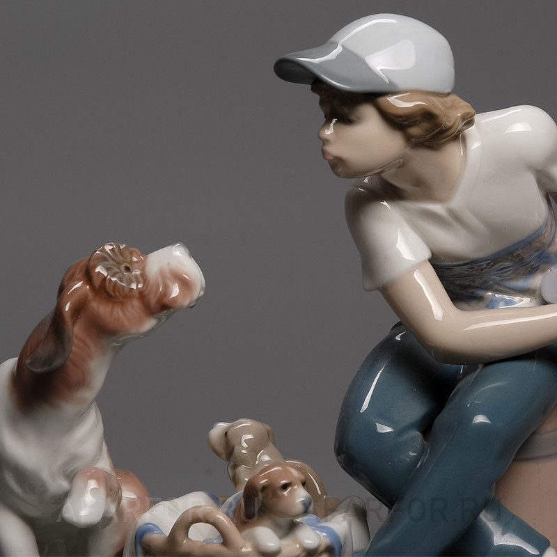 Фарфоровая статуэтка "Этот мой" Lladro Испания