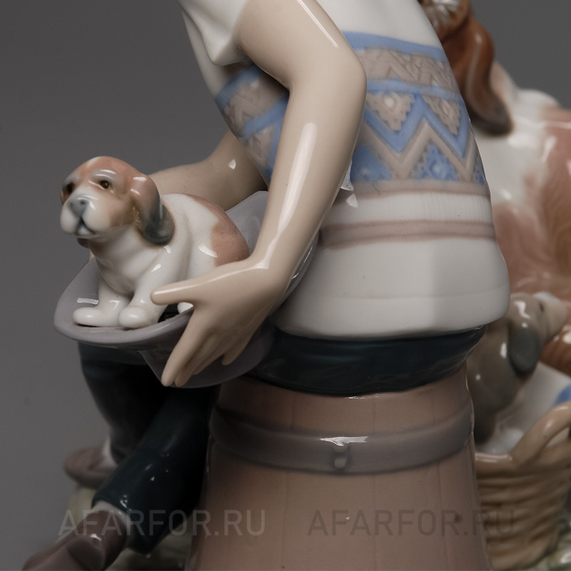 Фарфоровая статуэтка "Этот мой" Lladro Испания