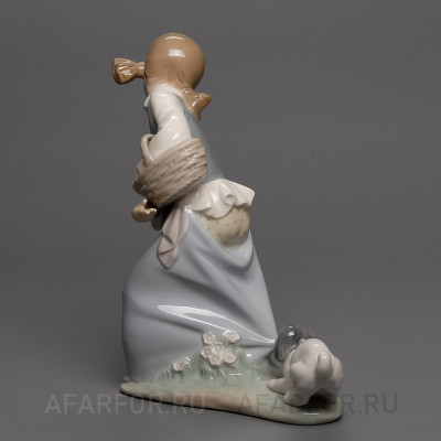 Фарфоровая статуэтка "Щенок-шалун" Lladro Испания (фото №26921)