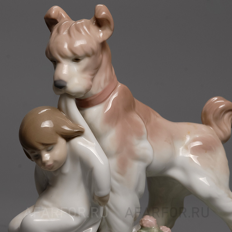 Фарфоровая статуэтка "Я позабочусь о тебе" Lladro Испания