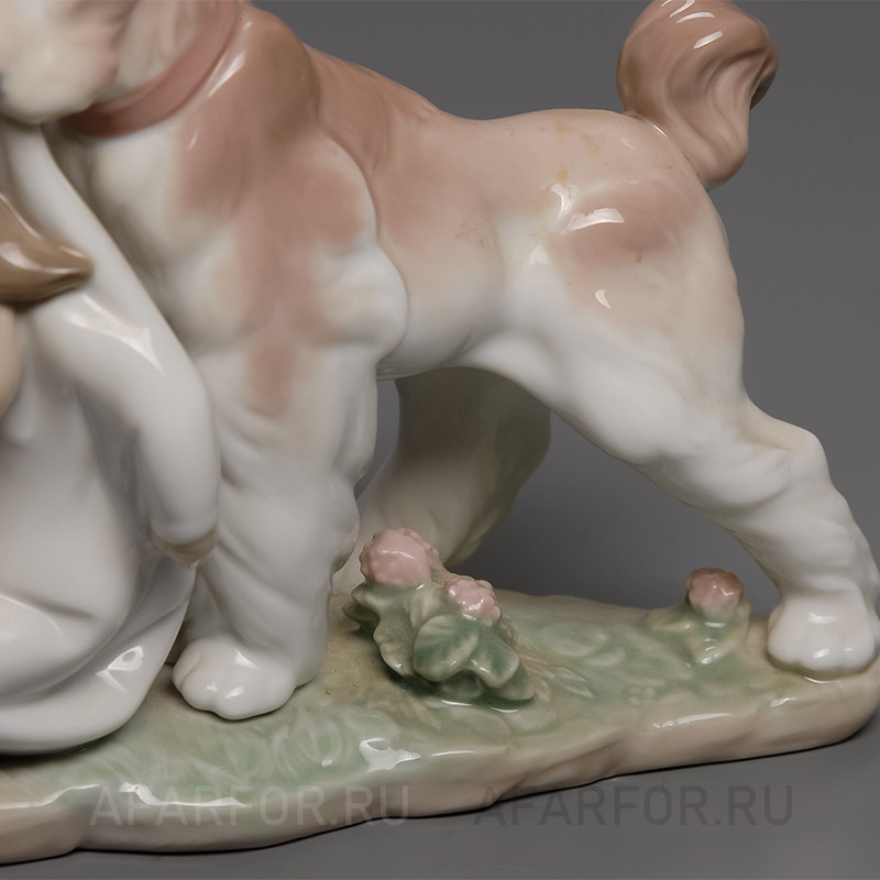Фарфоровая статуэтка "Я позабочусь о тебе" Lladro Испания