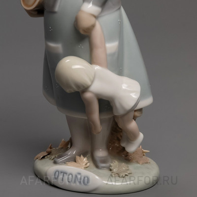 Фарфоровая статуэтка "Осень" Lladro Испания (фото №27001)