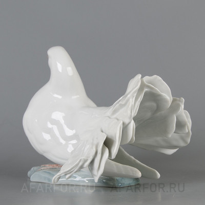 Фарфоровая статуэтка "Белая голубка" Rosenthal Германия (арт. 2219-2, фото №27098)