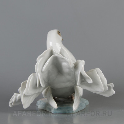 Фарфоровая статуэтка "Белая голубка" Rosenthal Германия (арт. 2219-2, фото №27100)
