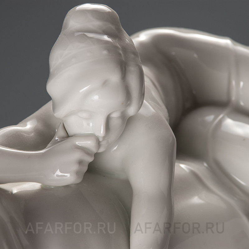 Фарфоровая статуэтка "Похищение Европы" Fraureuth Германия