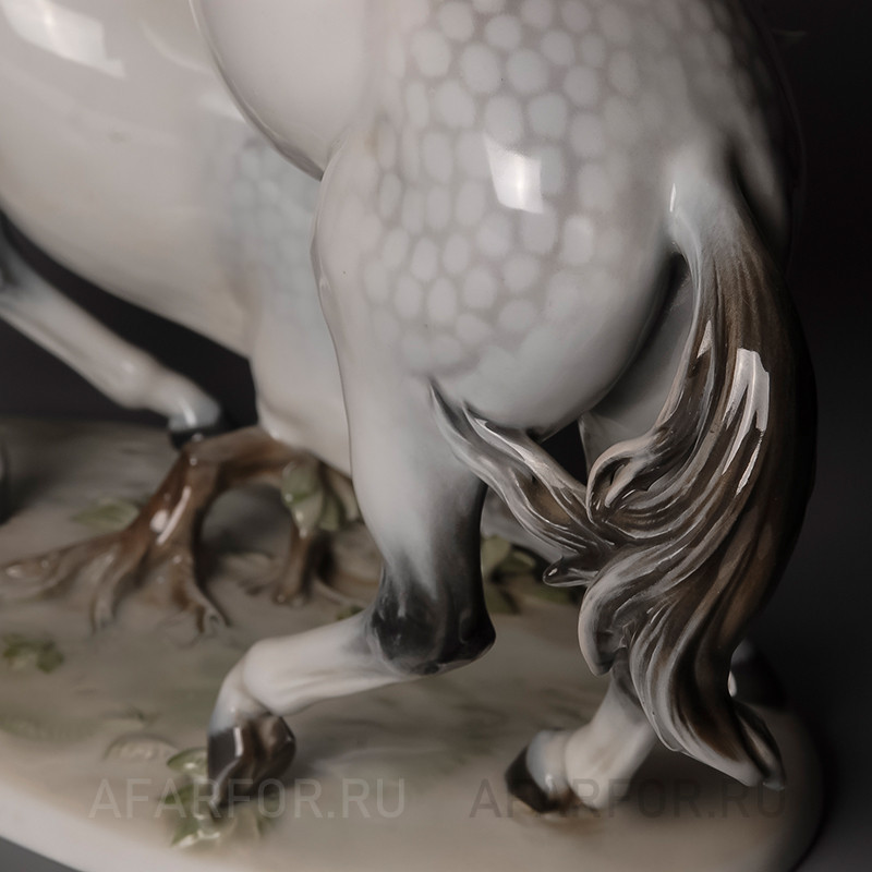 Фарфоровая статуэтка "Резвящиеся лошади" Rosenthal Германия