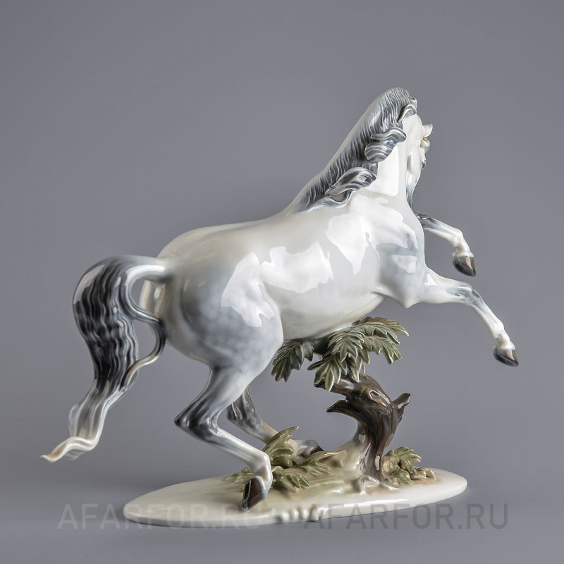 Фарфоровая статуэтка «Ретивый Конь» Rosenthal Германия