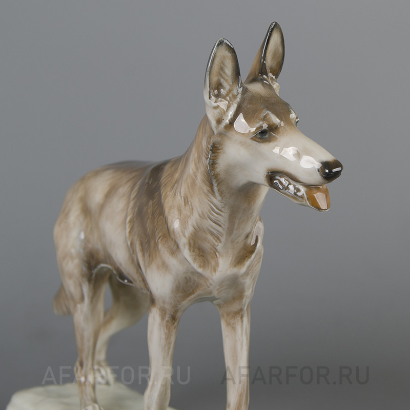 Фарфоровая статуэтка «Немецкая Овчарка» Rosenthal Германия
