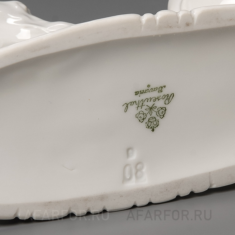 Фарфоровая статуэтка "Левретка" Rosenthal Германия