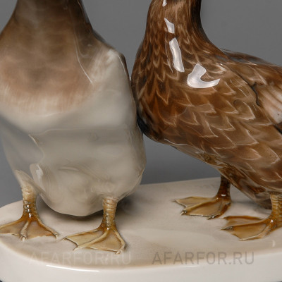 Фарфоровая статуэтка "Утка и Селезень" Rosenthal Германия