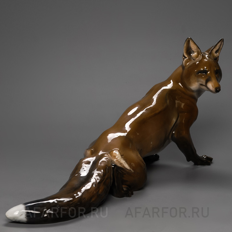 Фарфоровая статуэтка "Лиса" Rosenthal Германия