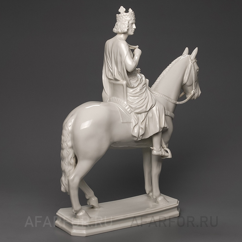 Фарфоровая статуэтка "Римский Патриций на коне" Rosenthal Германия